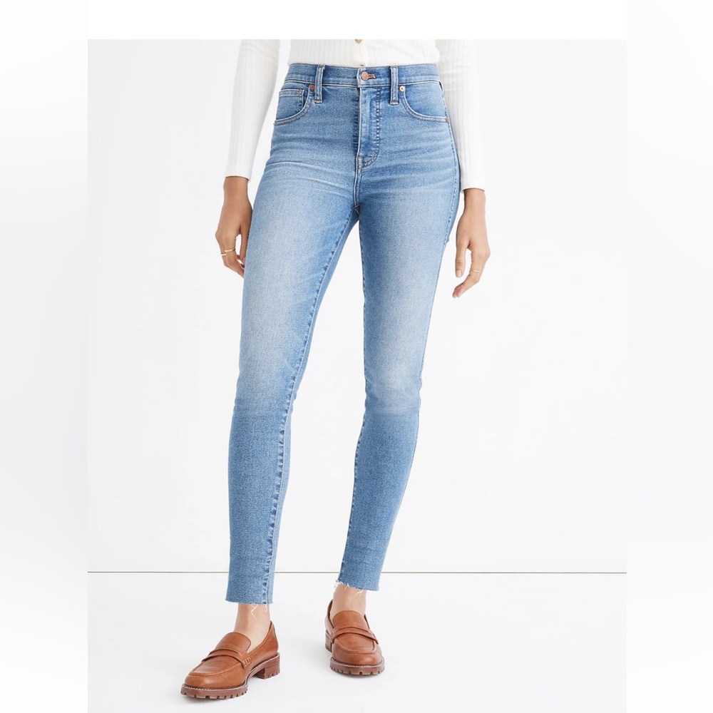 Madewell 10” High-Rise Skinny Jeans Size 30
